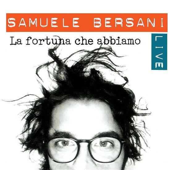 Cover for Samuele Bersani · La Fortuna Che Abbiamo Live (LP) [Coloured edition] (2023)
