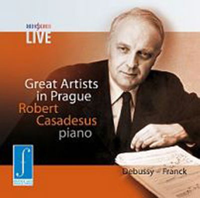 Cover for Casadesus Robert · Debussy, Franck (Great Artists Live i (CD) (2018)