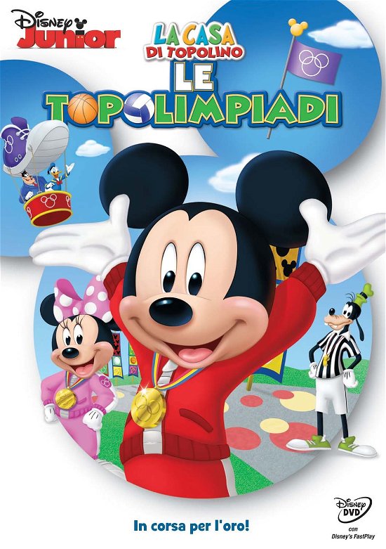 Cover for Disney junior · La Casa Di Topolino - Le Topolimpiadi (DVD)