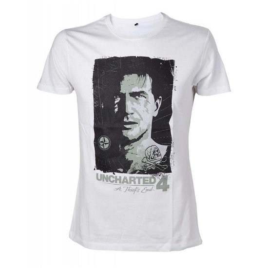 Uncharted 4 - Drake's Compass T-shirt - Size XL (Ts302042unc-xl) - Bioworld Europe - Merchandise -  - 8718526521528 - 