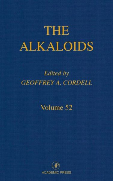 Cover for Geoffrey a Cordell · Chemistry and Biology - The Alkaloids (Gebundenes Buch) (1998)