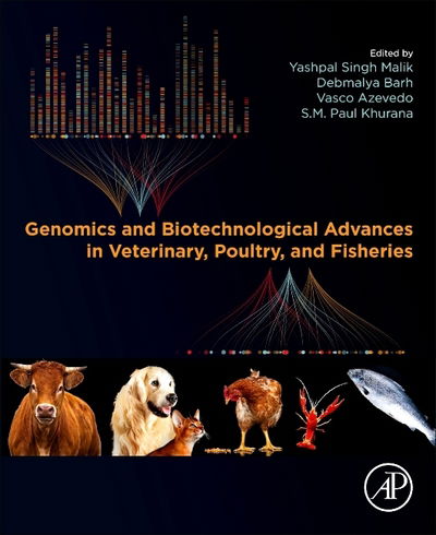 Cover for Genomics and Biotechnological Advances in Veterinary, Poultry, and Fisheries (Paperback Book) (2019)
