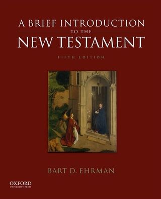 Cover for Ehrman, Professor Bart D. (Dr., Dr., UNC Chapel Hill) · A Brief Introduction to the New Testament (Paperback Book) [5 Revised edition] (2020)