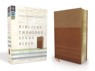 Cover for Zondervan · NIV, Biblical Theology Study Bible, Leathersoft, Tan / Brown, Indexed, Comfort Print Follow God's Redemptive Plan as It Unfolds throughout Scripture (Kunstlederbuch) (2018)
