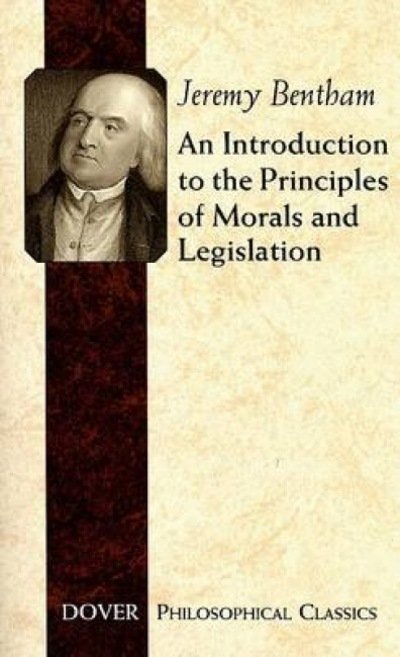 Cover for Jeremy Bentham · An Introduction to the Principles of Morals and Legislation - Dover Philosophical Classics (Pocketbok) (2007)