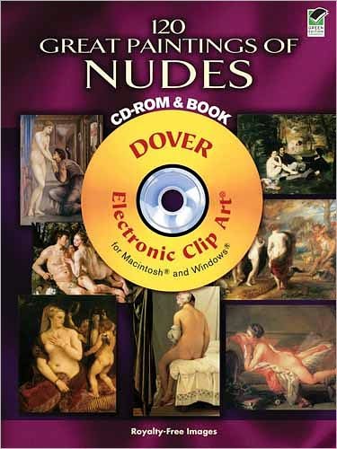Cover for Carol Belanger Grafton · 120 Great Paintings of Nudes - Dover Electronic Clip Art (MERCH) (2011)