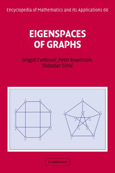 Cover for Cvetkovic, Dragos (Univerzitet u Beogradu, Yugoslavia) · Eigenspaces of Graphs - Encyclopedia of Mathematics and its Applications (Hardcover bog) (1997)