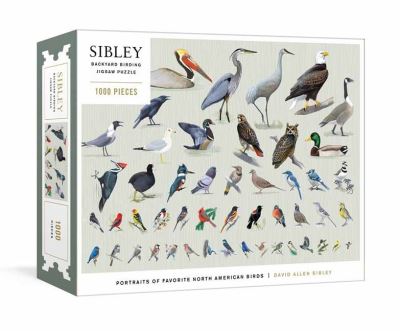 Cover for David Allen Sibley · Sibley Backyard Birding Puzzle: 1000-Piece Jigsaw Puzzle with Portraits of Favorite North American Birds (GAME) (2020)