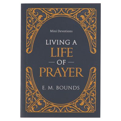 Cover for Mini Devotions Living a Life of Prayer (Book) (2024)