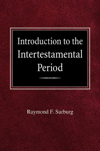 Cover for Raymond F Surburg · Introduction to the Intertestamental Period (Paperback Bog) (1975)