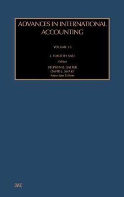 Advances in International Accounting - Advances in International Accounting - Sale - Libros - Elsevier Science & Technology - 9780762309528 - 3 de septiembre de 2002