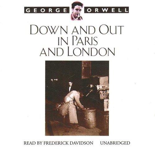 Cover for George Orwell · Down and out in Paris and London (Lydbog (CD)) [Unabridged edition] (1993)