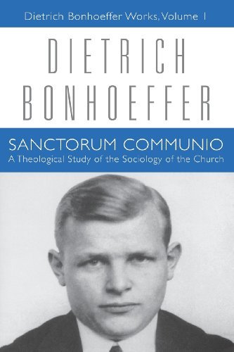 Cover for Dietrich Bonhoeffer · Sanctorum Communio: Dietrich Bonhoeffer Works, Volume 1 (Paperback Bog) [Annotated edition] (2009)