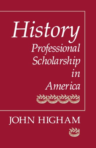 Cover for John Higham · History: Professional Scholarship in America (Taschenbuch) [Updated edition] (1989)