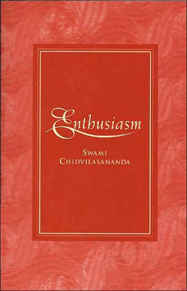 Cover for Gurumayi Chidvilasananda · Enthusiasm (Paperback Book) (1997)