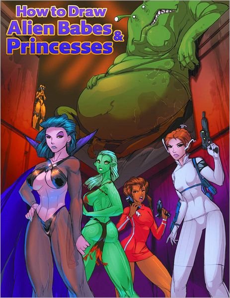 Cover for Perry · How to Draw Alien Babes &amp; Princesses TP (Paperback Bog) (2012)