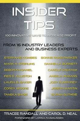 Cover for Tracee Randall · Insider Tips : 100 Innovative Ways to Increase Profit (Paperback Book) (2016)