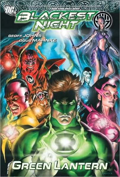 Cover for Geoff Johns · Blackest Night: Green Lantern (Taschenbuch) (2011)