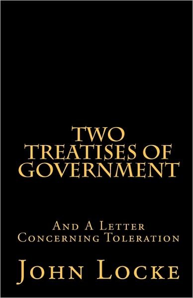 Cover for John Locke · Two Treatises of Government and a Letter Concerning Toleration (Paperback Bog) (2010)