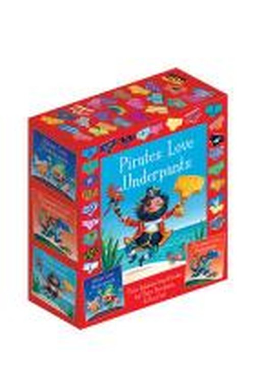 Cover for Claire Freedman · The Underpants Board Book slipcase: includes Aliens Love Underpants; Dinosaurs Love Underpants and Pirates Love Underpants (Hardcover Book) (2014)