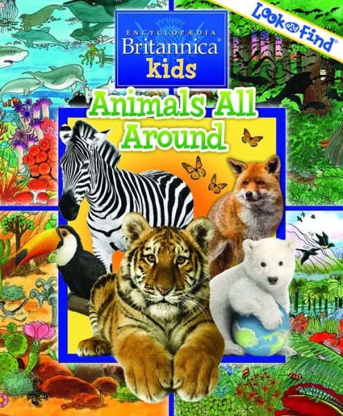 Cover for PI Kids · Encyclopediaopedia Britannica Animals Look Fin (Hardcover bog) (2016)