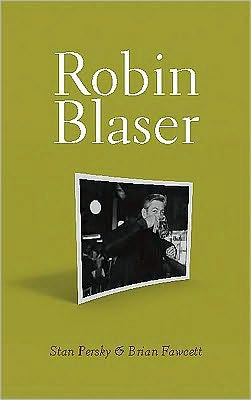 Cover for Stan Persky · Robin Blaser (Book) (2010)