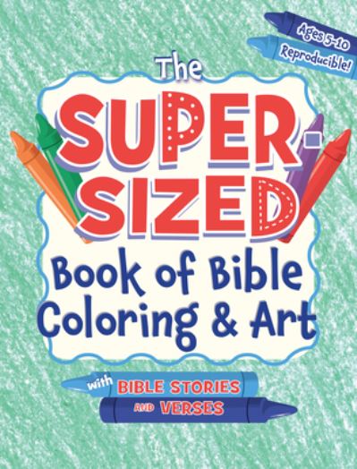 Cover for Kidz : Sup-Sized Bk Bib Color &amp; Art 5-10 (Book) (2020)