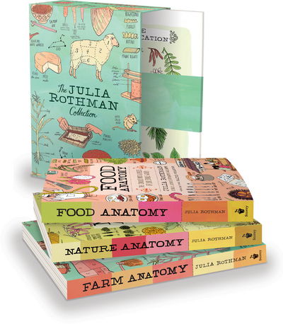 Cover for Julia Rothman · The Julia Rothman Collection: Farm Anatomy, Nature Anatomy, and Food Anatomy (Innbunden bok) (2016)