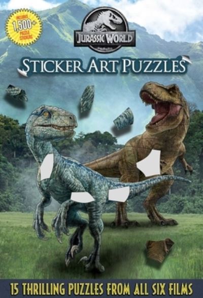 Cover for Editors of Thunder Bay Press · Jurassic World Sticker Art Puzzles (Paperback Book) (2022)