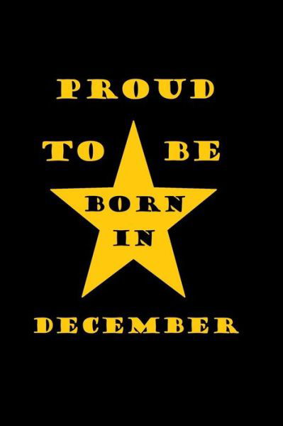 Cover for Letters · Proud to be born in december (Pocketbok) (2020)