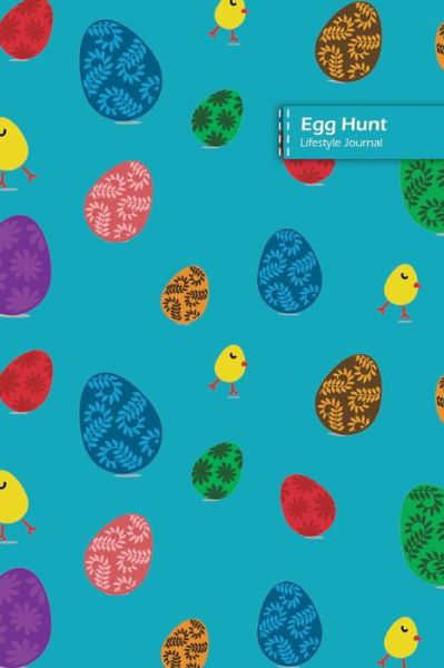Egg Hunt Lifestyle Journal, Blank Write-in Notebook, Dotted Lines, Wide Ruled, Size (A5) 6 x 9 In (Royal Blue) - Design - Livres - Blurb - 9781714408528 - 26 avril 2024