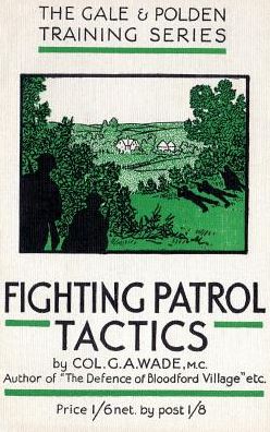 Cover for G a Wade · Fighting Patrol Tactics (Paperback Book) (2016)