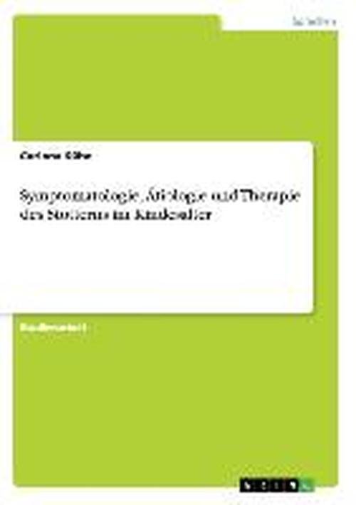 Cover for Kühn · Symptomatologie, Ätiologie und The (Bog) [German edition] (2013)