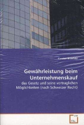 Cover for Ihlenfeld · Gewährleistung beim Unternehm (Bog)