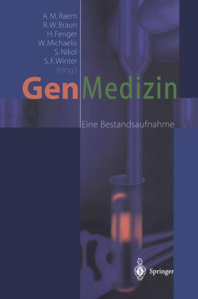 Cover for Winnacker  E. L. · Gen-Medizin: Eine Bestandsaufnahme (Paperback Book) (2013)