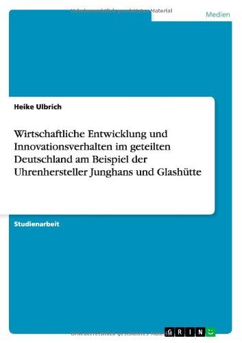 Cover for Ulbrich · Wirtschaftliche Entwicklung und (Bok) [German edition] (2013)