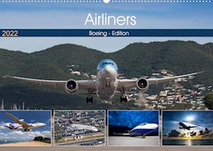 Cover for Timo Breidenstein · Airliners - Boeing Edition (Wandkalender 2022 DIN A2 quer) (Calendar) (2021)