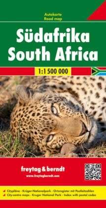 South Africa Road Map 1:1 500 000 - Freytag & Berndt - Livros - Freytag-Berndt - 9783707914528 - 1 de abril de 2016