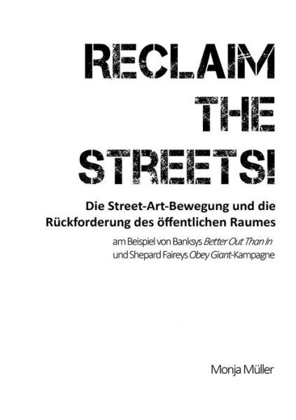 Cover for Müller · Reclaim the Streets! - Die Stree (Book) (2017)
