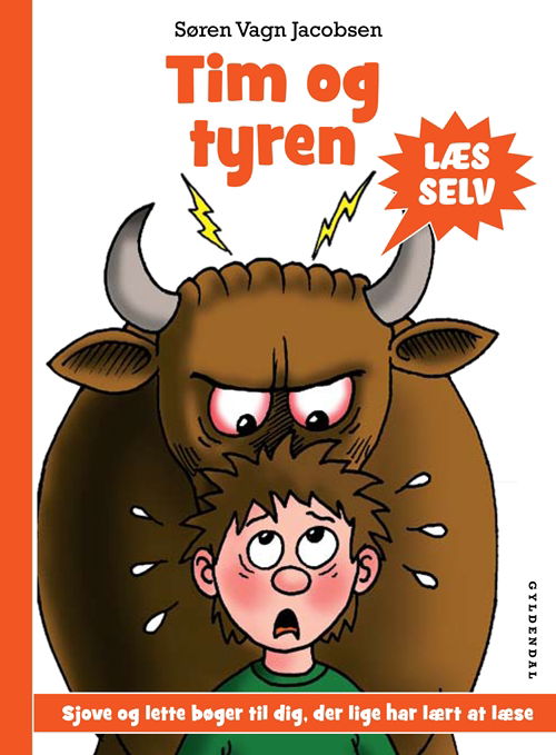 Cover for Søren Vagn Jacobsen · Mini billedbøger: Læs selv. Tim og tyren (Bound Book) [2th edição] (2010)