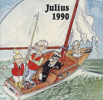 Cover for Jens Julius Hansen · Julius tegninger (Taschenbuch) [1. Ausgabe] (2001)