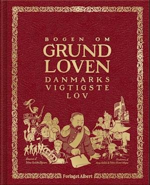 Cover for Stine Godsk Skyum · Bogen om grundloven (Bound Book) [1st edition] (2022)