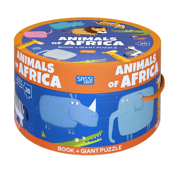 Cover for Animals of Africa Giant Puzzle (Buch) (2019)