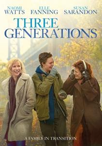 Cover for Three Generations (DVD) (2017)