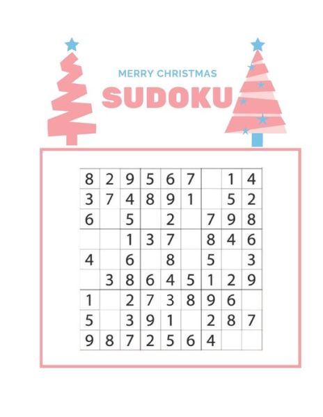 Cover for Kitdanai Viriyachaipong · Merry Christmas Sudoku (Pocketbok) (2020)