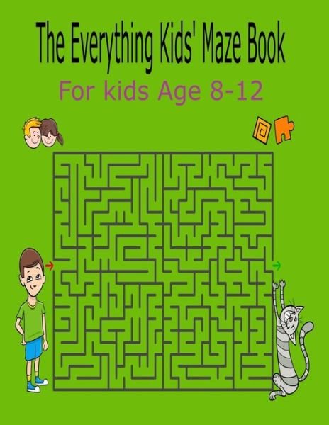 Cover for Kr Print House · The Everything Kids' Maze Book For Kids Age 8-12 (Taschenbuch) (2020)