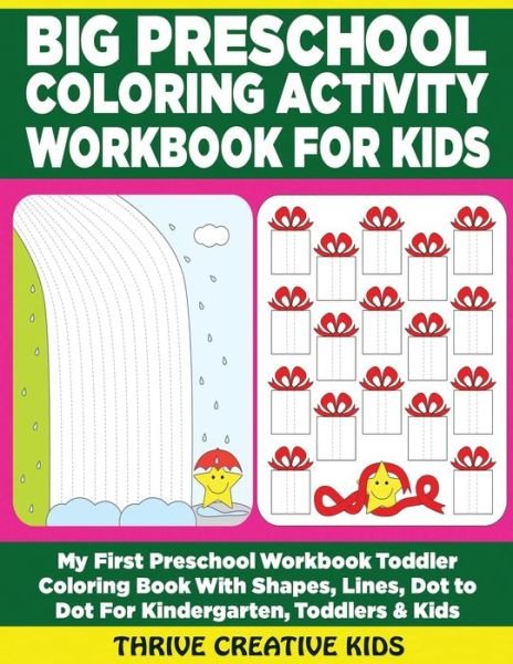 Cover for Thrive Creative Kids · Big Preschool Coloring Activity Workbook For Kids (Paperback Book) (2020)