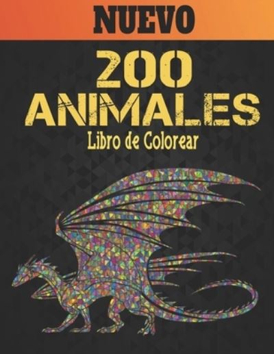 Cover for Store Of Coloring Book · 200 Animales Libro de Colorear (Paperback Book) (2021)