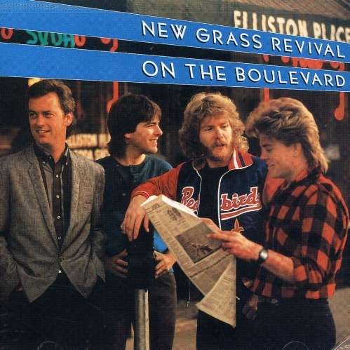 Cover for New Grass Revival · New Grass Revival-one the Boulevard (CD) (1992)