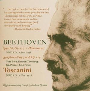 Toscanini Conducts Symphony 9 - Beethoven / Toscanini / Nbc So / Bovy / Thorborg - Musik - MUSIC & ARTS - 0017685113529 - 28. december 2004